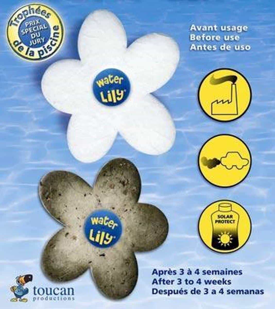 Alternative zur Fettabsorption in Pools und zur Wasserpflege.