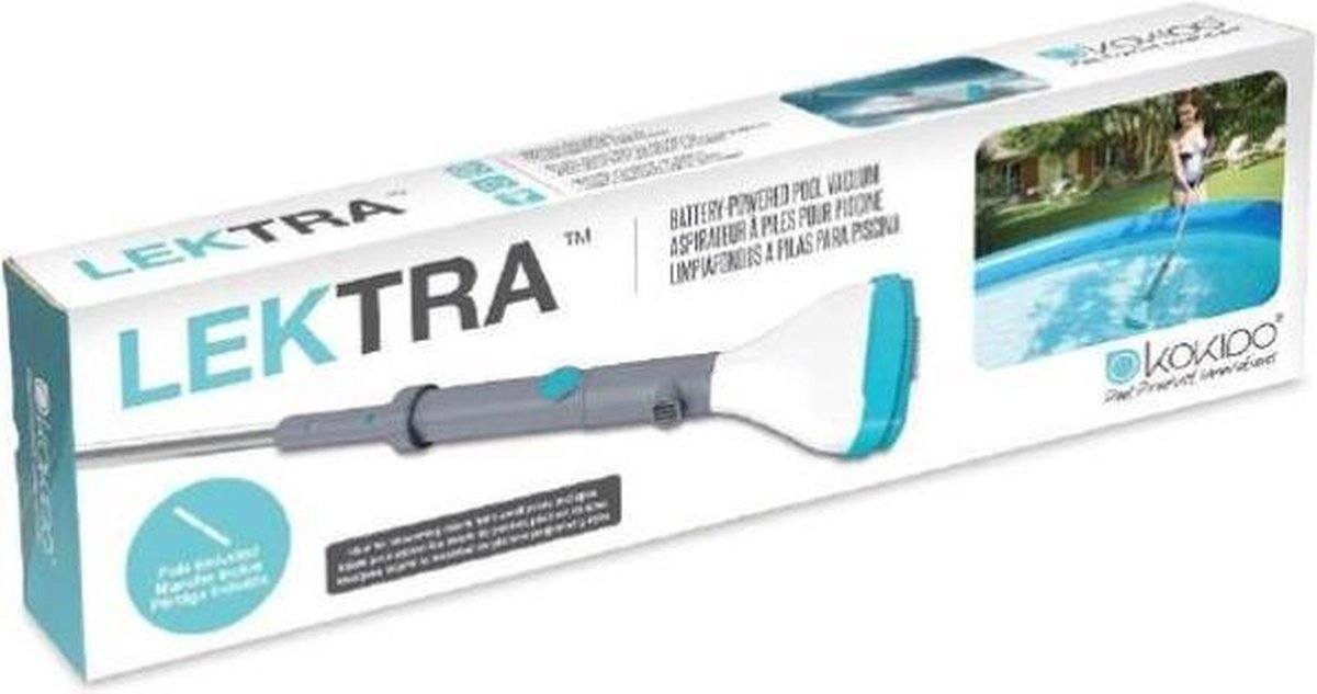 Batteriebetriebener Staubsauger für Spa und Pool, einfach zu bedienen.