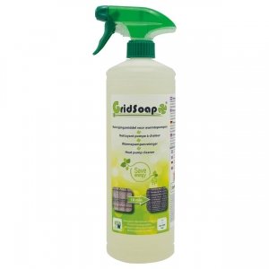 Reinigungsspray für Wärmepumpen, 1 Liter, wirksam und umweltfreundlich.