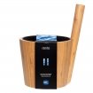 Rento Sauna-Eimer mit Bambus-Einsatzeimer, ideal für Sauna- und Wellnessgebrauch.
