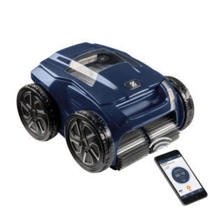 Zodiac Alpha RA 6300 IQ PRO Poolroboter mit Smartphone-Steuerung.