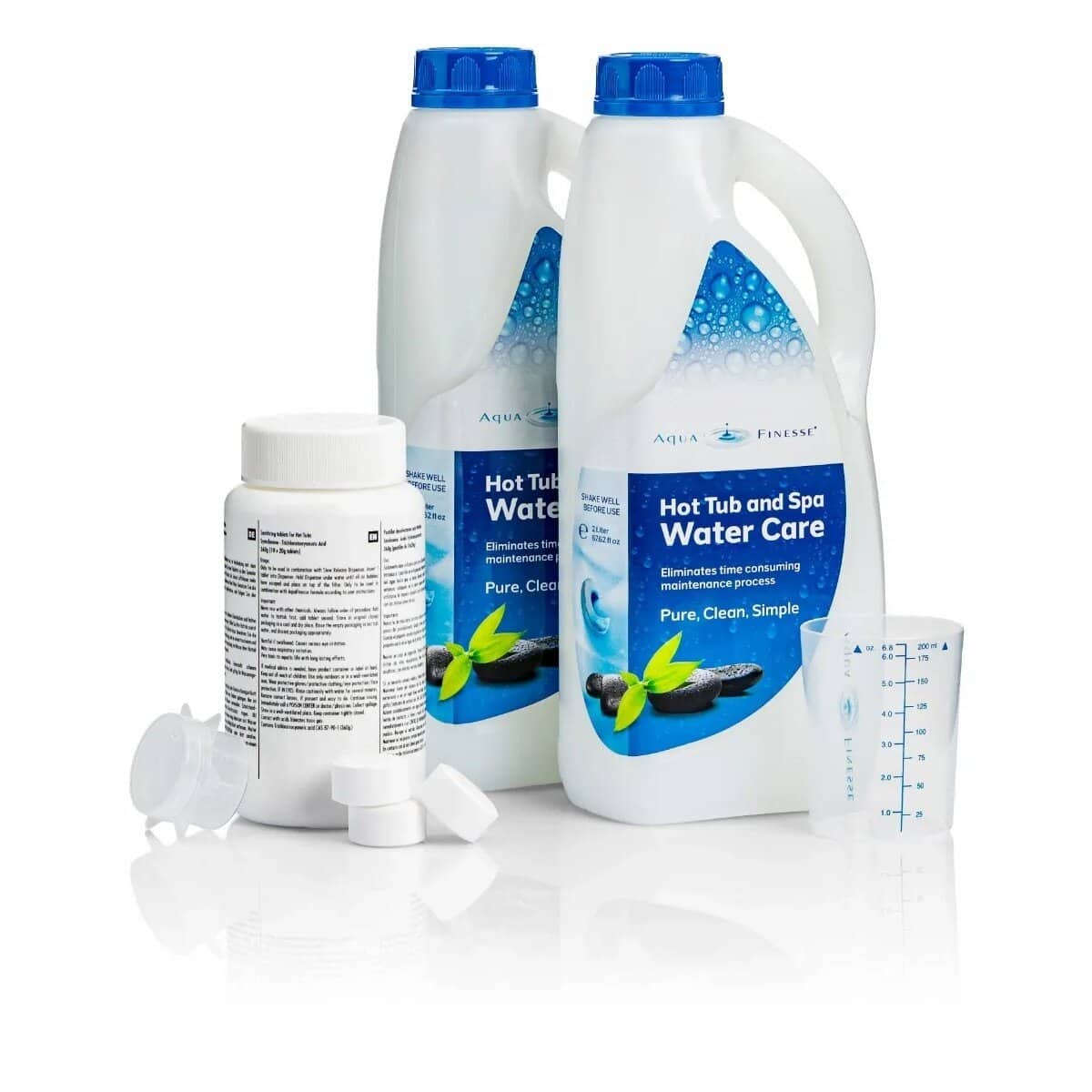 AquaFinesse Spa und Hottub Wasserpflege-Set