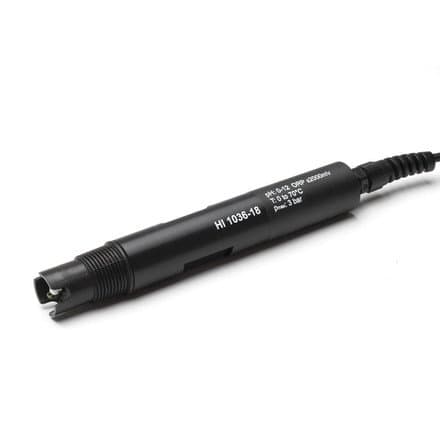 Verstärkte pH/ORP-Elektrode zur Poolwassermessung.