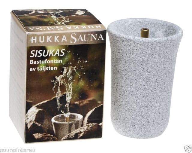 Aromaverdampfer aus Speckstein für Hukka Sisukas Sauna.