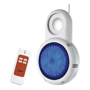 RGB-Beleuchtungsset für Aufstellpools mit Fernbedienung.