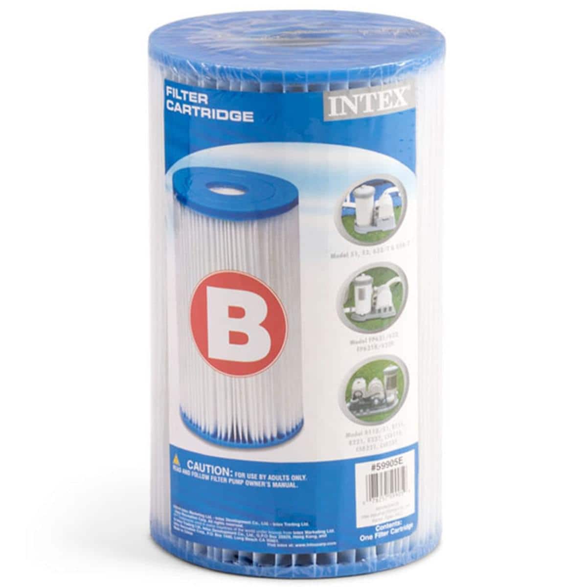 Intex Filterkartusche - Typ B