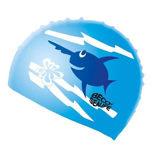 Beco Sealife Kinder Badekappe Silikon - Blau