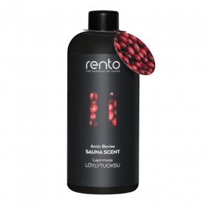 Rento Beeren Saunaduft Flasche mit Heidelbeerduft, 400 ml.