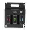 Rento Sauna-Duftset in Geschenkverpackung, 3x400 ml, entspannende Aromen.