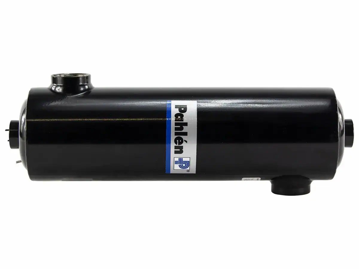 Pahlen Maxi-Flo MF 135 Wärmetauscher für Poolheizung, vertikales Modell.