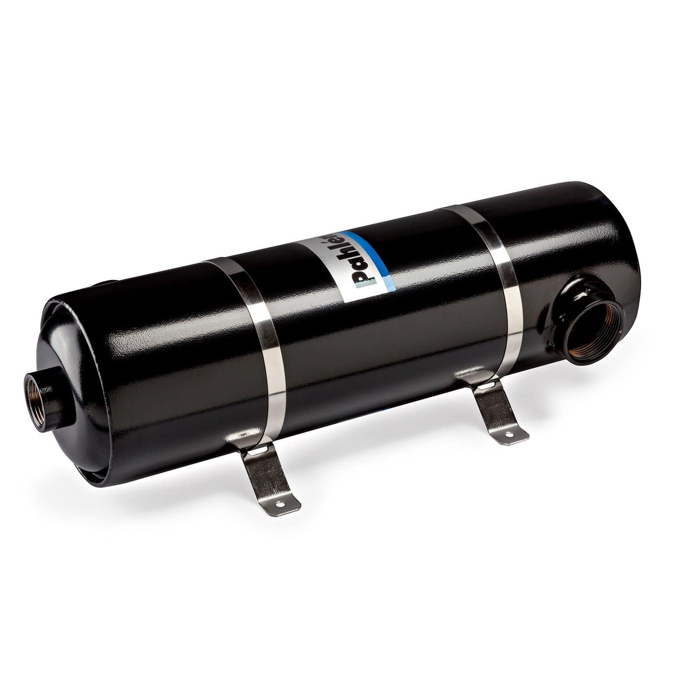 Pahlen Maxi-Flo MF 135 Wärmetauscher für Poolheizung, vertikales Modell.