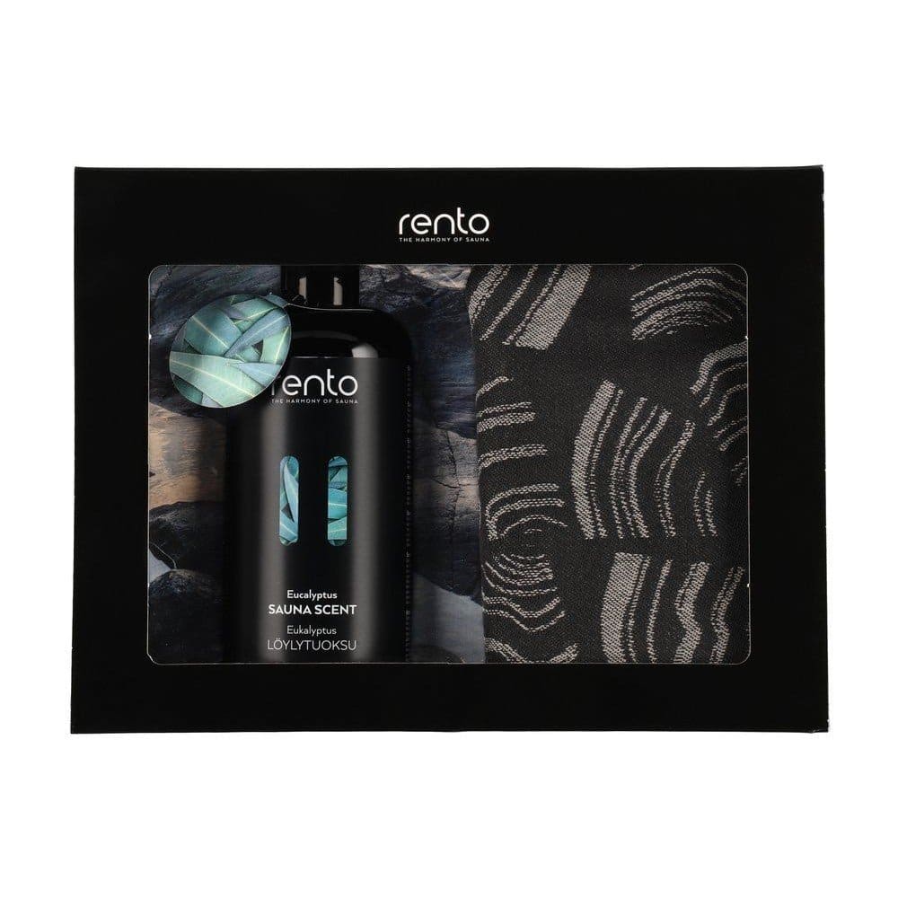 Rento Sauna Gift Box - Eucalyptus + Tuch