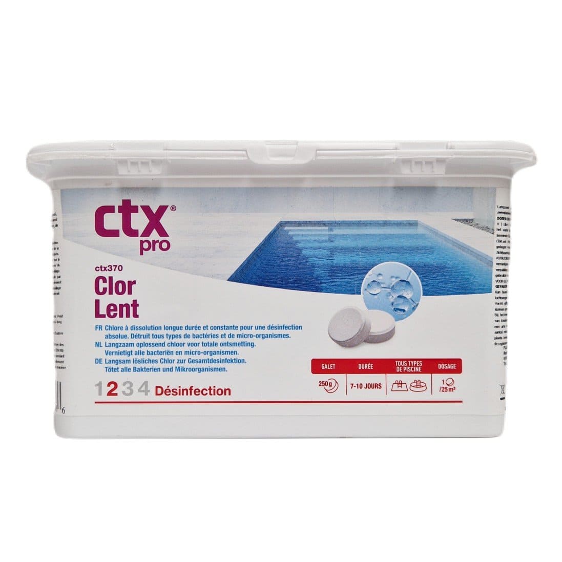 Chlortabletten 250g - 1kg - CTX-370