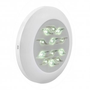LED-Poolbeleuchtung mit weißem Licht, energieeffizient und wasserdicht.