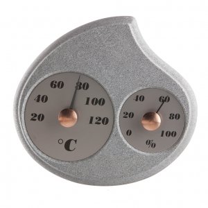 Thermometer und Hygrometer aus Speckstein - Hukka Maininki