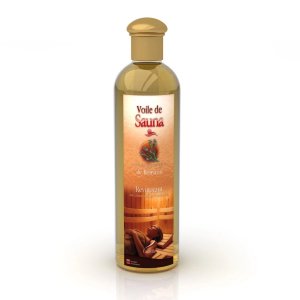 Voile de Sauna Rosmarin für Entspannung und Aromatherapie.