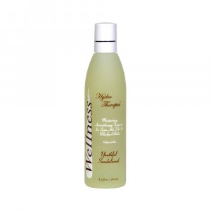 Hydro Therapie Sandelholz Wellness-Spray für Entspannung und Hautpflege.