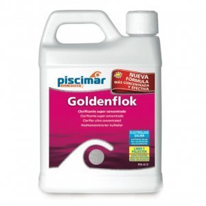 Goldenflok Clarifier 1kg für Poolwasser, schnell und effektiv klären. Geeignet zum Entfer.