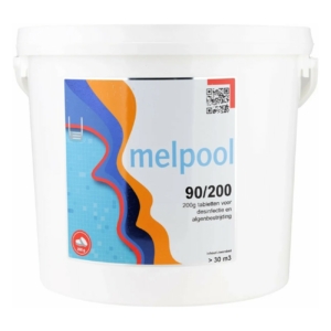 Chlortabletten 200g für Pooldesinfektion und Algenbekämpfung. Geeignet für größere Pools.