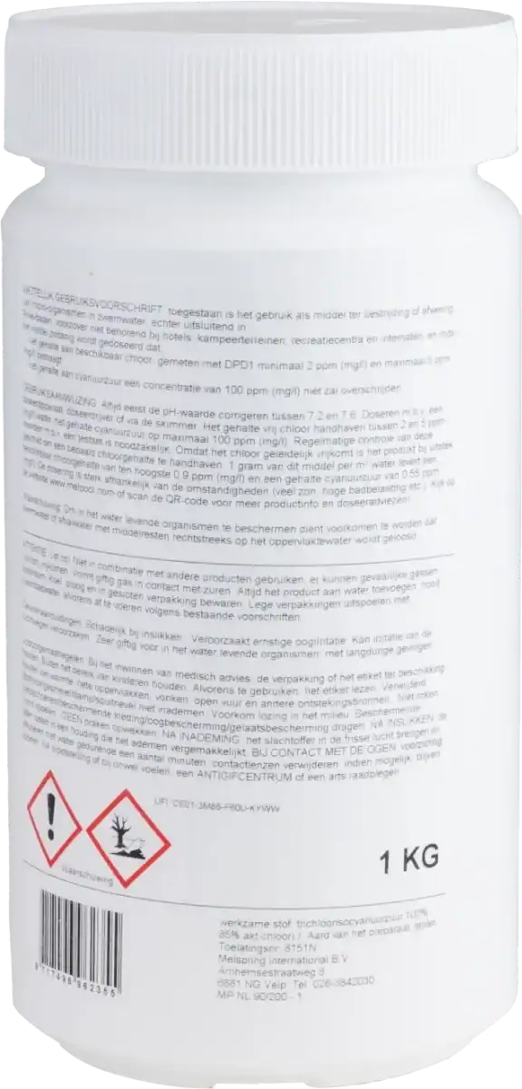 Kleine Chlortabletten 20 Gramm 1 kg - Melpool (90/20)