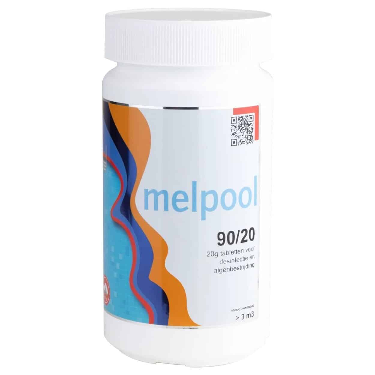 Kleine Chlortabletten 20 Gramm 1 kg - Melpool (90/20) - Belgien