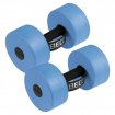 Blaue Beco Aqua-Hanteln für Wassertraining und Fitness.