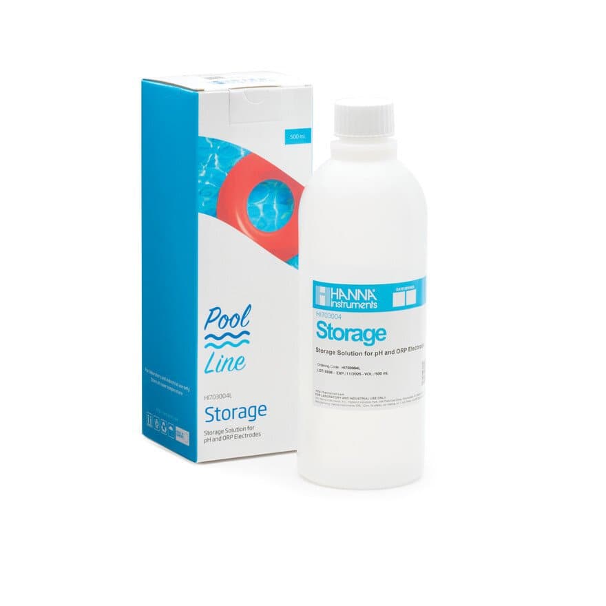 Aufbewahrungsflüssigkeit für Poolwasser, 500-ml-Flasche für optimale Wasserqualität.