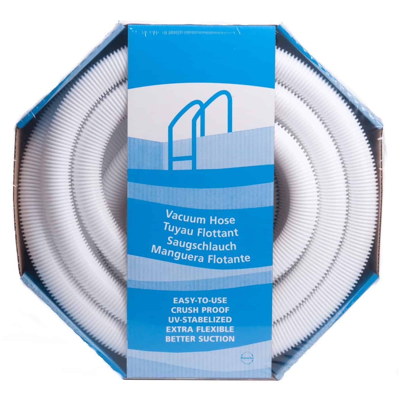Poolstaubsaugerschlauch für manuelle Bodensauger, 7,5 Meter, flexibel und langlebig.