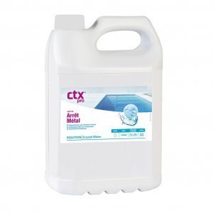 Metallentferner für Pools, 5 Liter, CTX, entfernt Metall und Kalk.