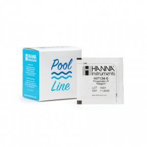 Pool Line Pulver zum Testen von Phosphat, 25 Tests für Poolwasserqualität.