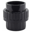PVC-Kupplung 50mm mit Klebeverbindung für Poolrohre.