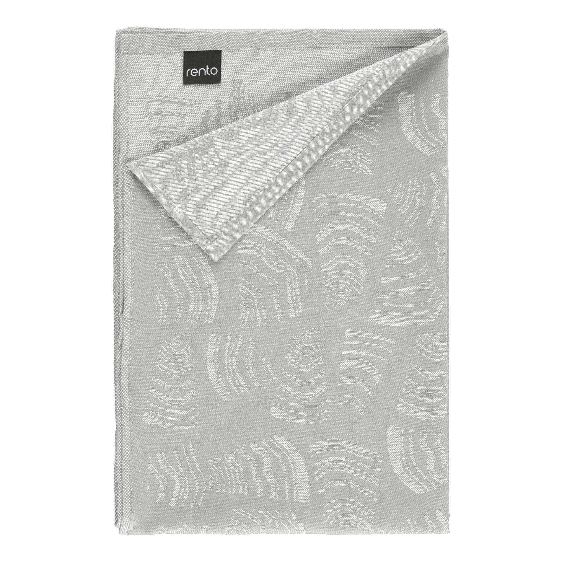 Saunahandtuch grau 50x150 cm - Rento