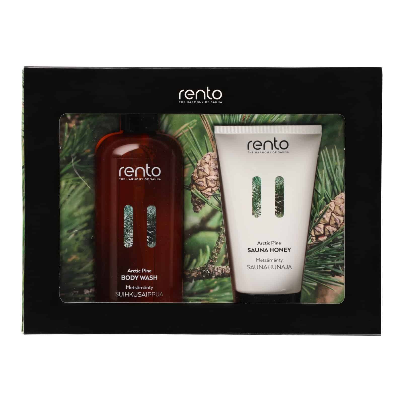 Geschenkset Body Wash und Sauna-Honig - Kiefer