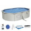 Großer Bestway Hydrium Pool 500x360x120 cm für sommerlichen Spaß.