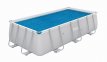 Rechteckige Poolabdeckung von 404 cm mit 80 Mikron Dicke für Sonnenwärme.