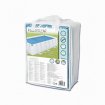 Solarabdeckung für rechteckigen Pool 404 cm, 80 Mikron, energiesparend.