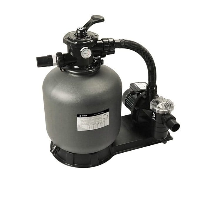 Filterpumpe für Pool, ideal für Wasserzirkulation und Reinigung.
