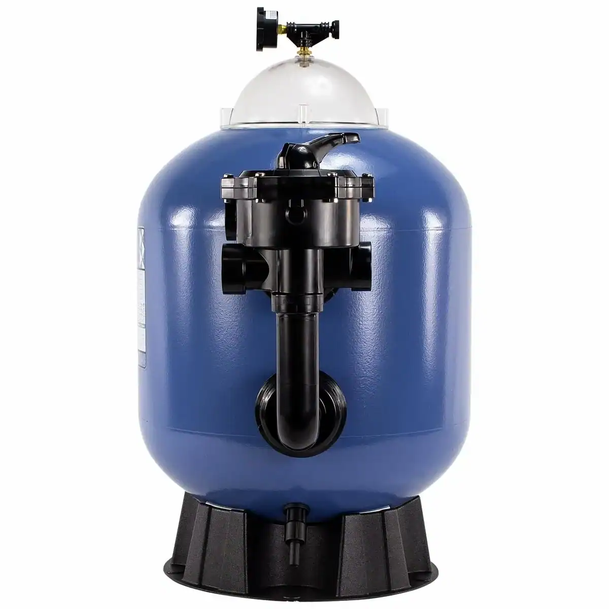 Sandfilter Triton II für Pools, 8,5m³ Kapazität, Side-Mount-Design.