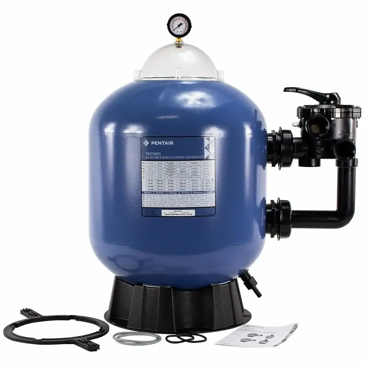 Sandfilter Triton II von Pentair, geeignet für Pools bis 8,5m³, ideal für sauberes und klares Wasse