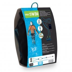 Schwimmgürtel für Schwimmtraining und freies Schwimmen, inklusive Fußbändern und Schwimmern.