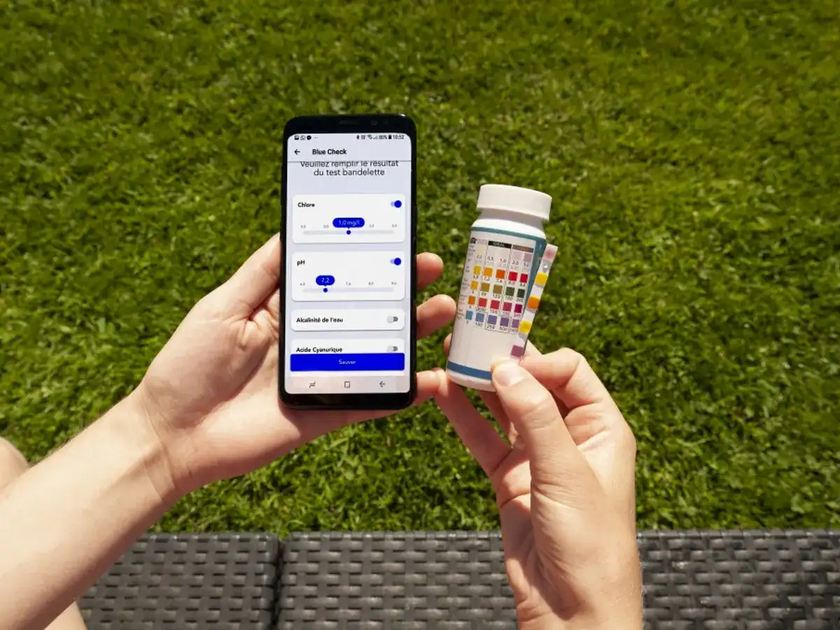 Blue Check Teststreifen mit App