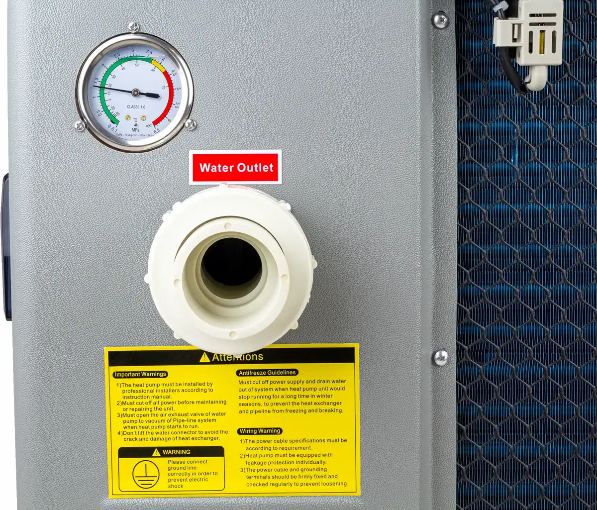 W'eau Full Inverter 17,5kW Pool-Wärmepumpe