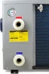 Inverter-Poolwärmepumpe mit 10,5 kW für effizientes Beheizen.
