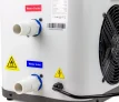 Effiziente 4 kW Pool-Wärmepumpe zum Heizen.
