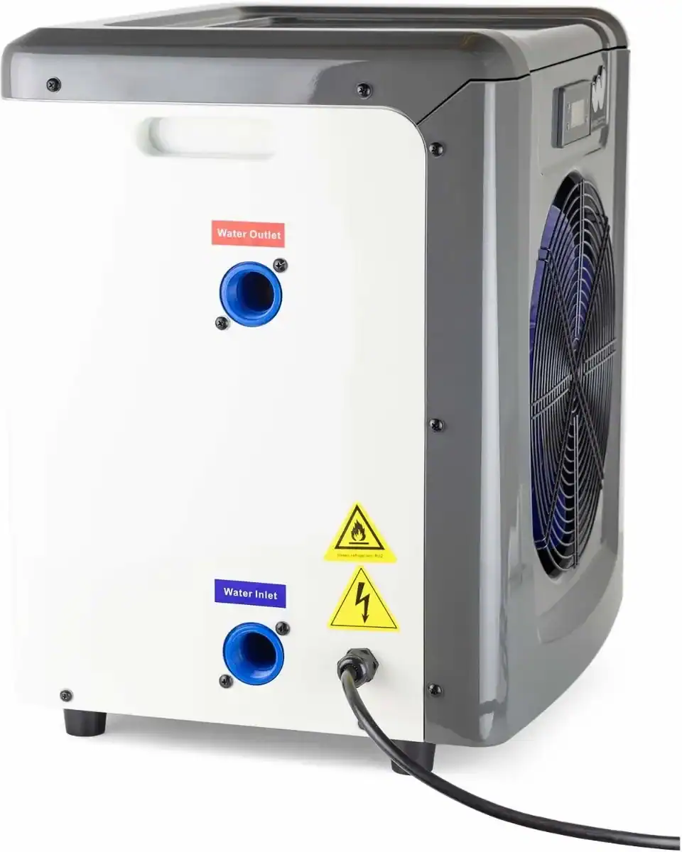 Inverter Pool Wärmepumpe für energiesparendes Heizen.