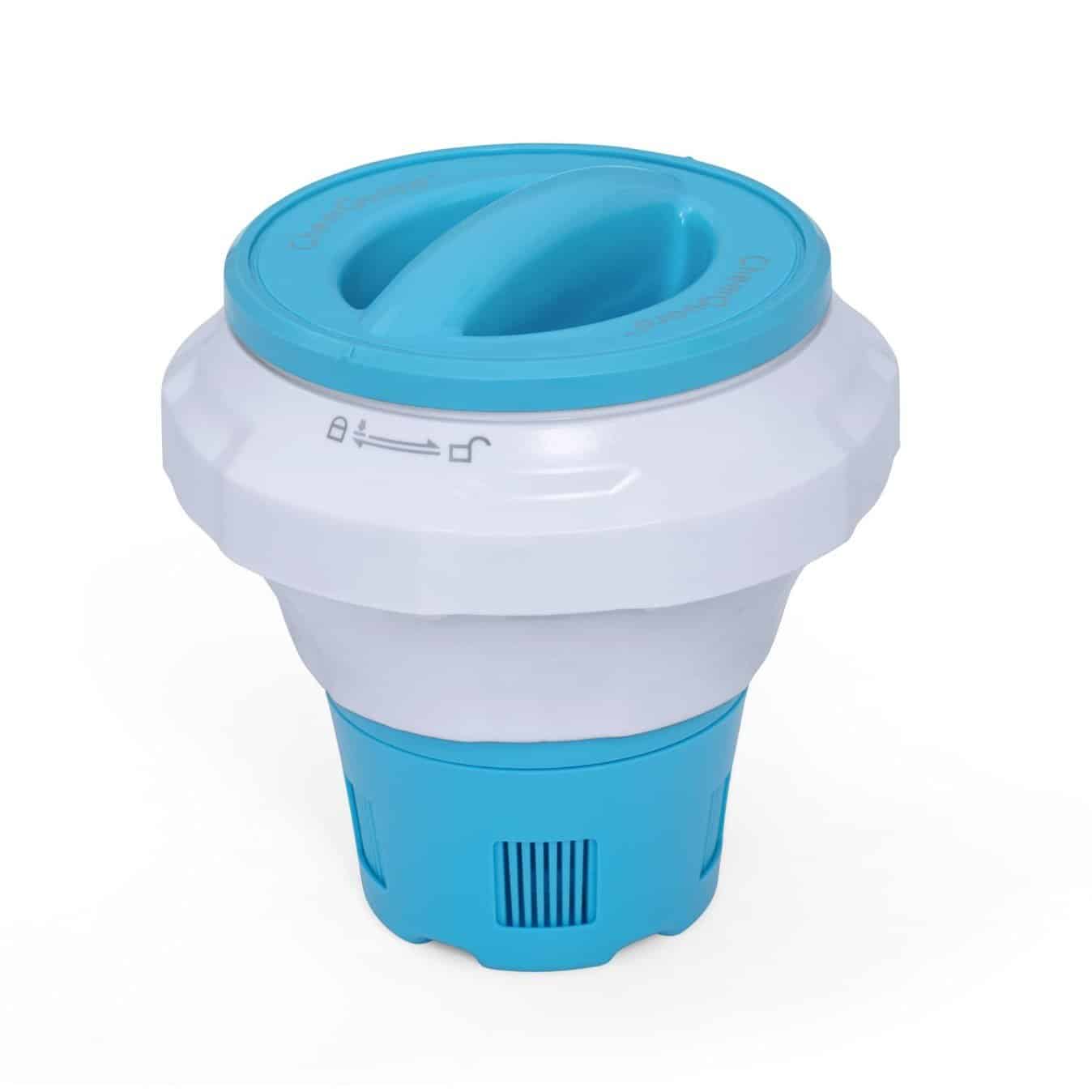 Klappbarer Chlorspender mit ChemGuard-Handschuh - FlowClear
