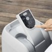 Bedienfeld der Bestway Lay-Z-Spa Airjet mit Freeze Shield für 4-6 Personen.