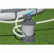 Sandfilterpumpe für Pool, 3 m³/h, geeignet für Bestway Pools.
