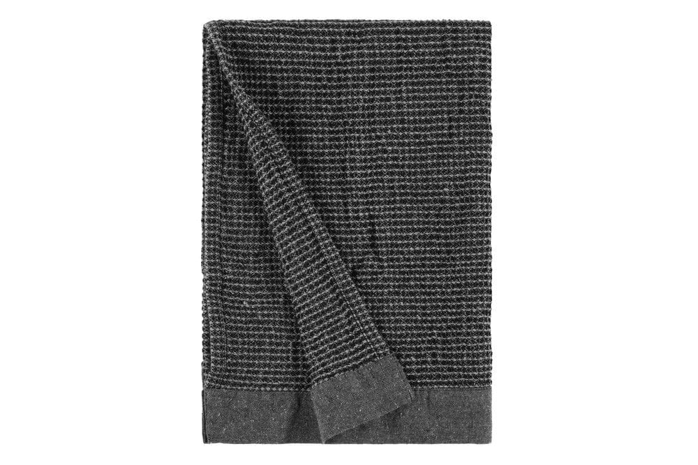 Graues Rento Sauna-Handtuch von 50x70 cm, weich und saugfähig.