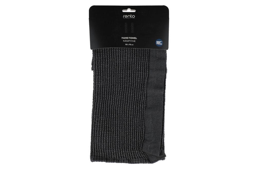 Rento Sauna-Handtuch grau, 50x70 cm, ideal für Sauna und Wellness.